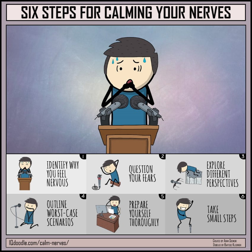 Six Steps for Calming Your Nerves