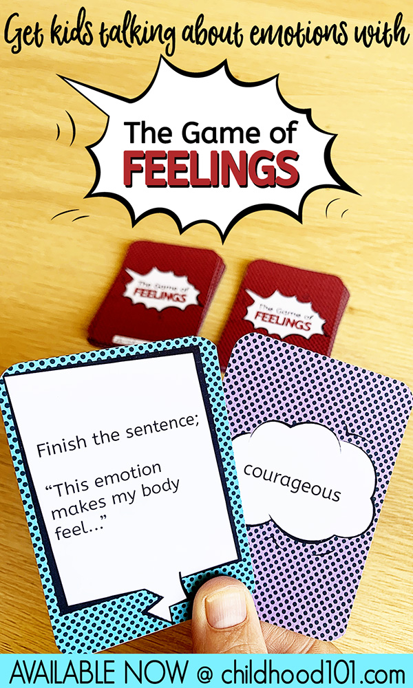 The Game of Feelings: Awesome social emotional game for exploring feelings and emotions with children ages 8 to 12 years