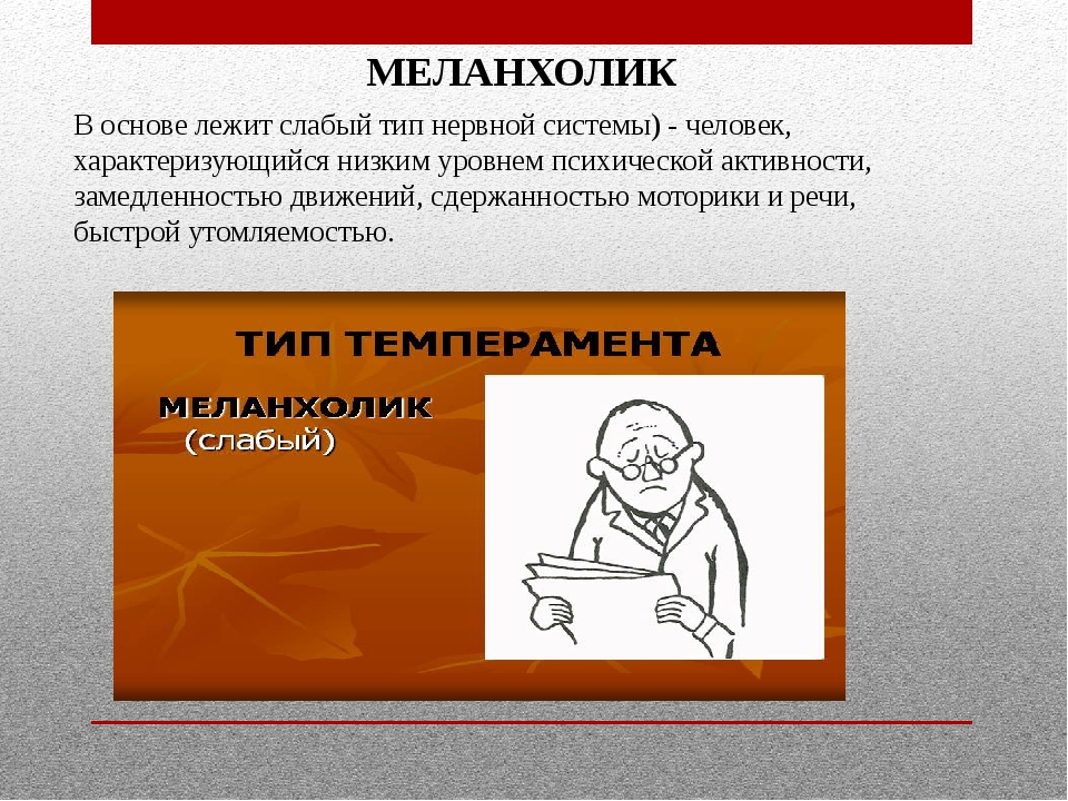 Тип меланхолик. Меланхолик Тип нервной системы. Какой Тип нервной системы у меланхолика. Типы меланхолик. Меланхолик по типу нервной системы.