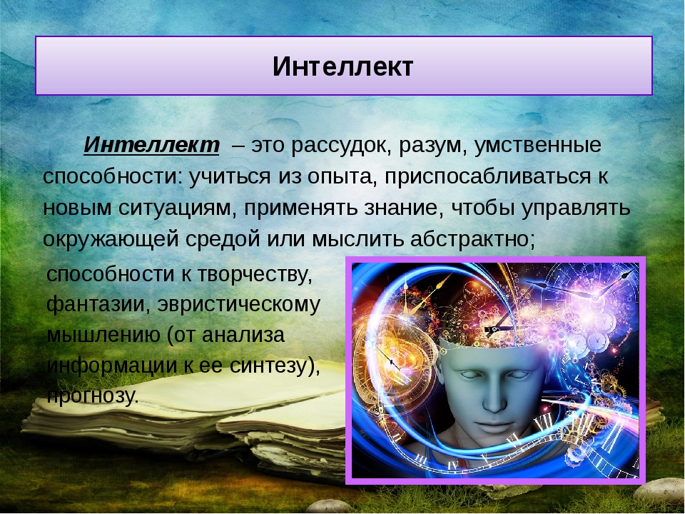 Интеллект эрудиция. Интеллект презентация. Интеллект это способность. Мышление и интеллект. Понятие интеллекта презентация.