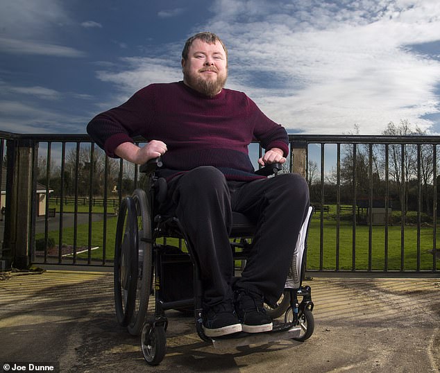 Paddy Slattery, 40, (pictured) from Ireland, says he experienced cramps in his legs and felt out of breath after lucid dreaming of running