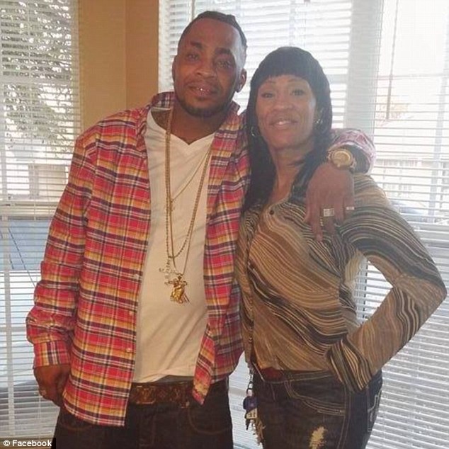 Detrail (pictured with his mother Sonya) believes his ex-wife was going through 