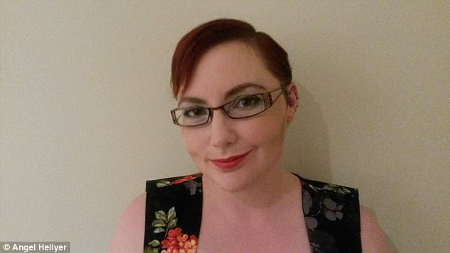 Angel (pictured) told Daily Mail Australia her relationship with her husband is not negatively affected by her boyfriend