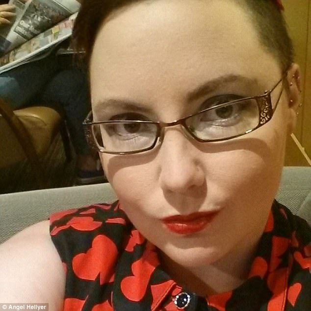 Angel Hellyer (pictured) spoke candidly with Daily Mail Australia about the judgement, love and surprising lack of jealousy she feels living a polyamorous life