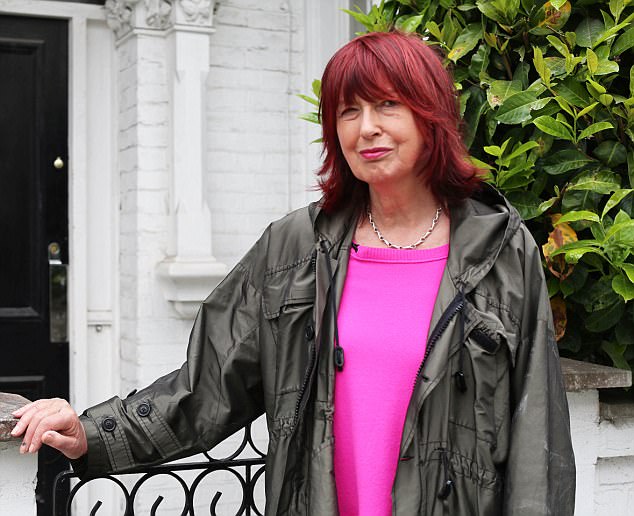 Janet Street-Porter (pictured), 70, has been married four times. She believes remaining civilised with her ex partners is a mark of respect