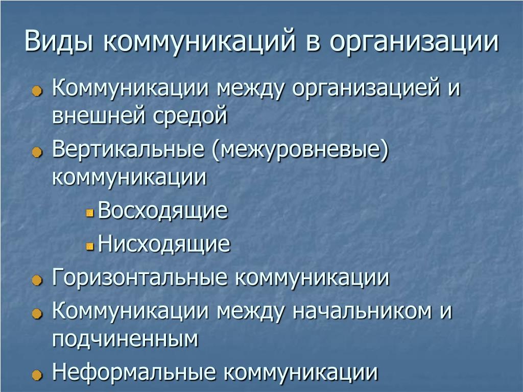 Типы коммуникаций в организации. Формы коммуникации в организации. Виды общения в организации. Межуровневые коммуникации в организациях.