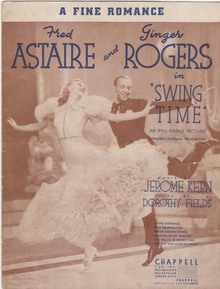 a fine romance, fred astaire, ginger rogers
