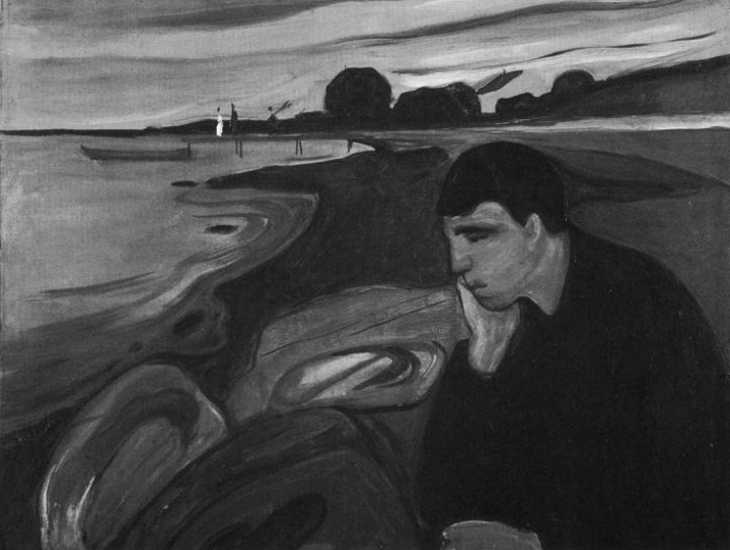 Меланхолия, 1894, Edvard Munch