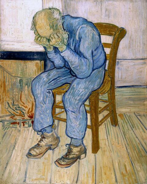 Винсент Ван Гог, «На пороге вечности», май 1890 г.