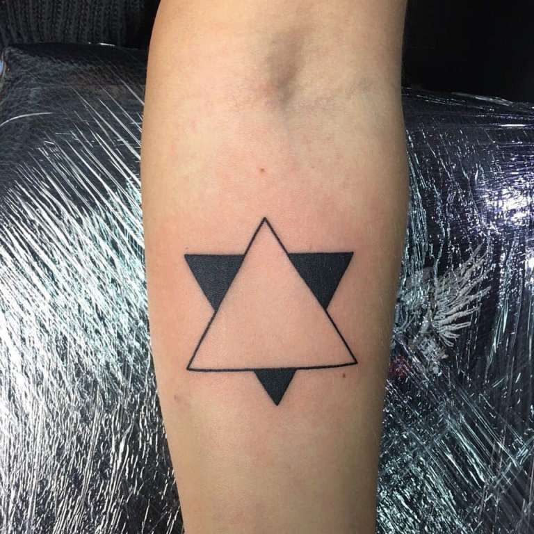 что значит татуировка треугольник