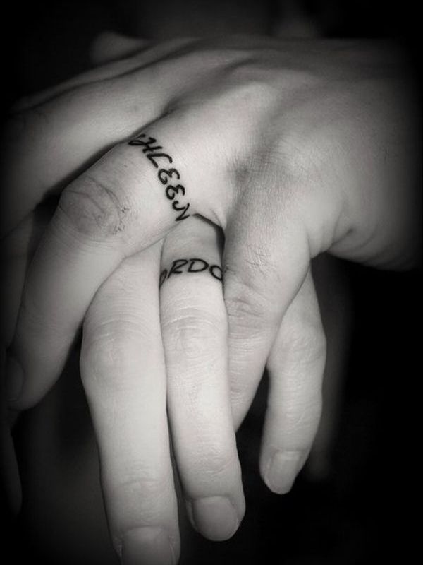 Wedding Ring tattoo