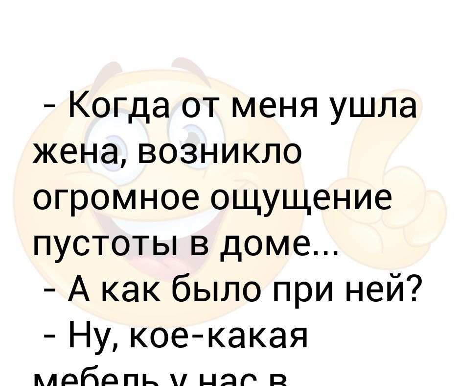 От каких жен уходят. От меня ушла жена. Анекдот жена ушла. От меня ушла жена анекдот. Жена ушла.