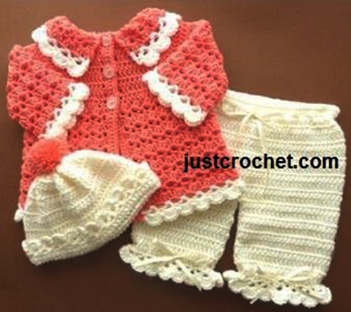 3 Piece Setbaby crochet pattern_wonderfuldiy2.