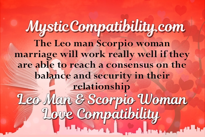 Leo Man Scorpio Woman Совместимость: Обзор.