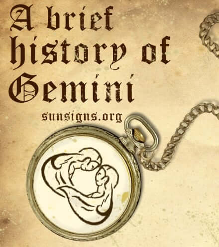 Gemini is the third sign in the zodiac, and represents those born between May 22 and June 21.