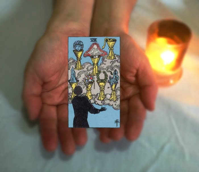 Tarot Advice - Guidance in Every Card: Seven of Cups