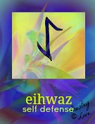 eihwaz symbol of self defense